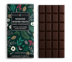 dark chocolate roasted fruits